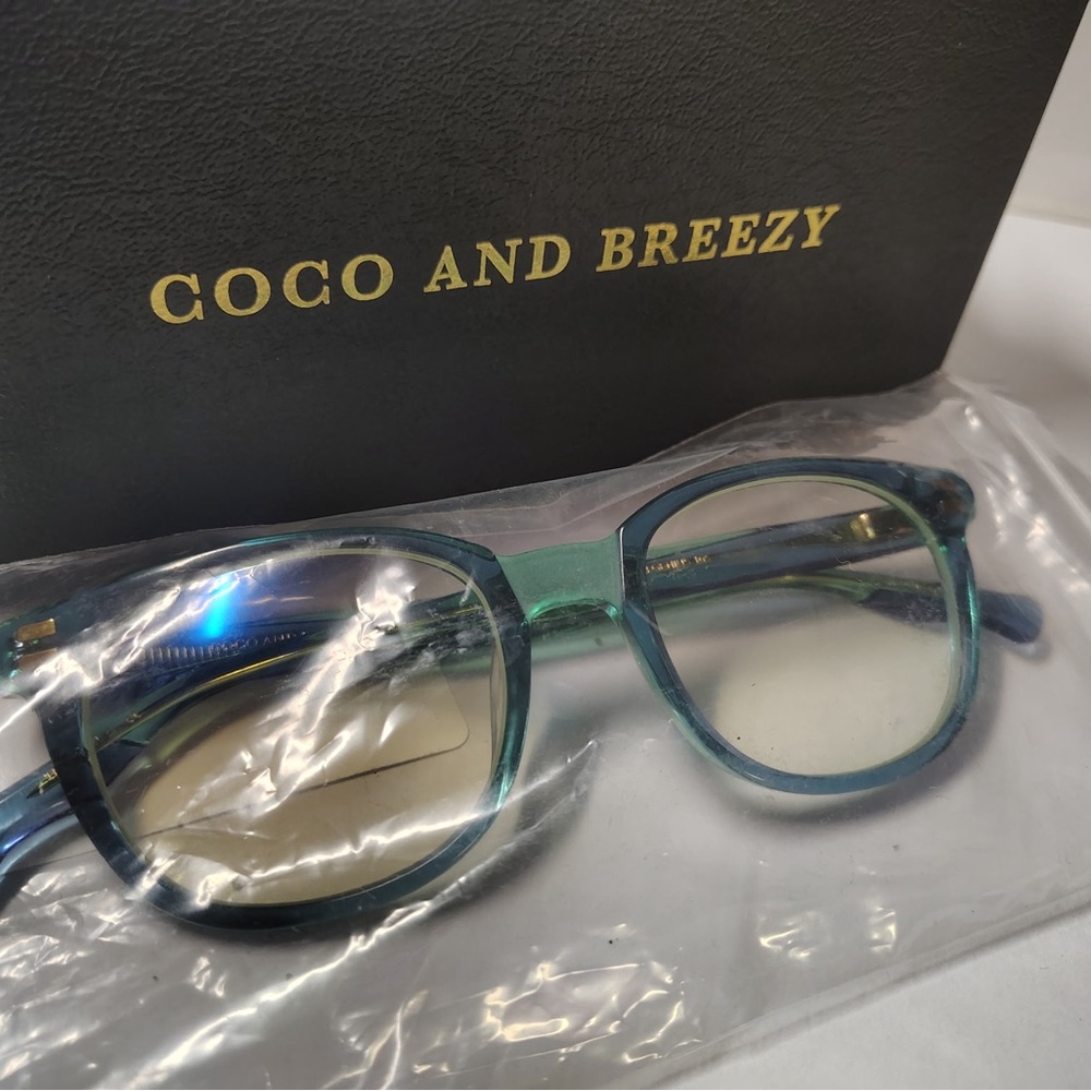 Coco and Breezy Teal Eyewear